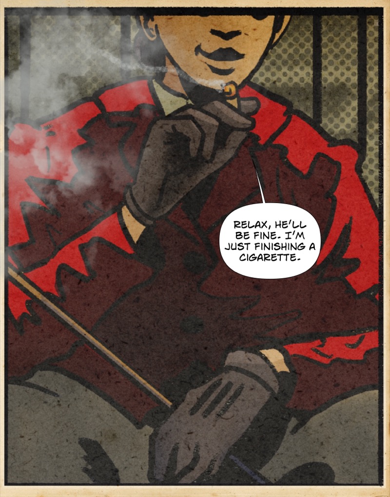 Digital illustration by Deaddie Mercury of mistress Victoria 