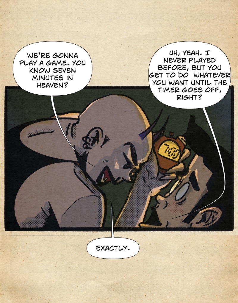 Artistic digital illustration by Deaddie Mercury of a woman in retro side stripe shorts holding up a stopwatch