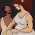 Arachane and her husband scoff at Hestia's warnings